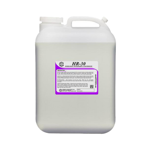 CCI HR30 Liquid Haze remover/ Ink Degradent - 5 Gallon