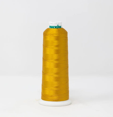 Madeira Rayon 1225 Liquid Gold Embroidery Thread 5500 Yards