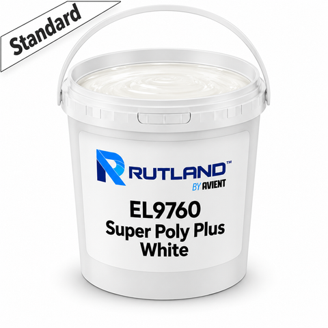 Rutland EL9760 Super Poly Plus White - 1 Gallon