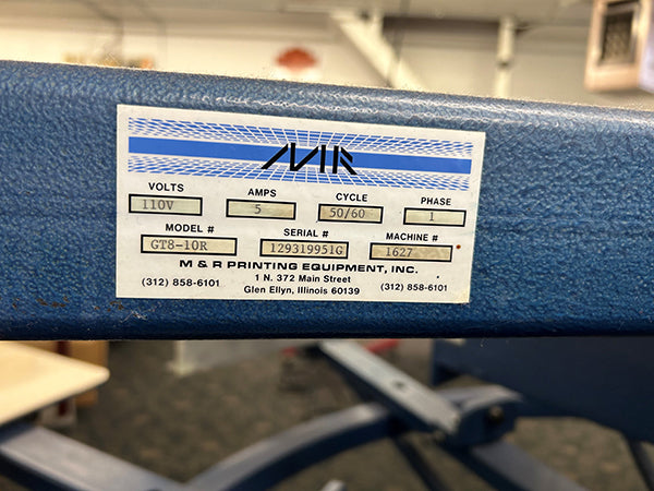 Used - Complete Equipment Shop Package (Automatic, Manual Press, Dryer, Cap Press, Exposure Unit))