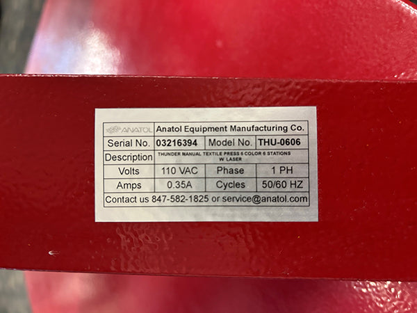 Used - Complete Equipment Shop Package (Automatic, Manual Press, Dryer, Cap Press, Exposure Unit))