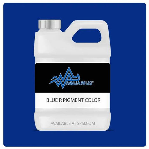 Aquarius Water-Based Blue R Mixing Pigment Concentrate - 1kg