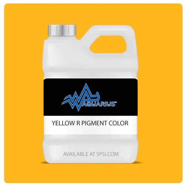 Aquarius Water-Based Yellow R Mixing Pigment Concentrate - 5kg