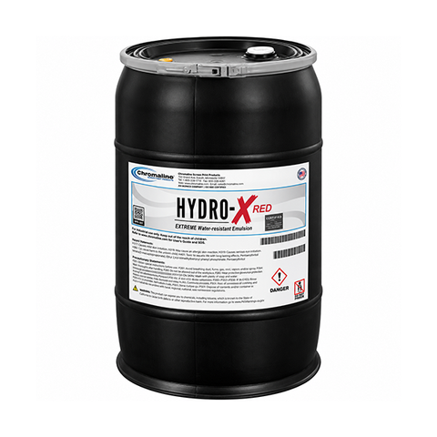 Chromaline Hydro-X Red Photopolymer Emulsion - 50 Gallon Drum