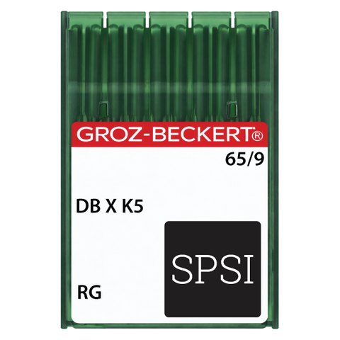 Groz-Beckert DBXK5 65/9 RG - Sharp Point - Large Eye - 100ct Needles