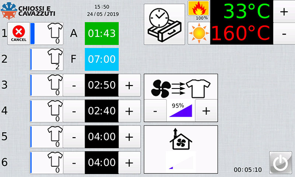 Cavazutti DIDO PRO  6-Drawer Dryer 230V 3PHZ