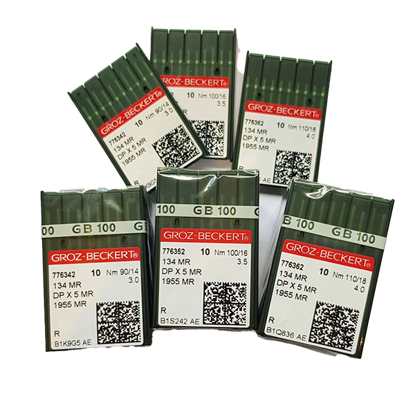 Groz-Beckert DBX1 65/9 R 100 Needles GB6591 Sharp Point Standard Eye