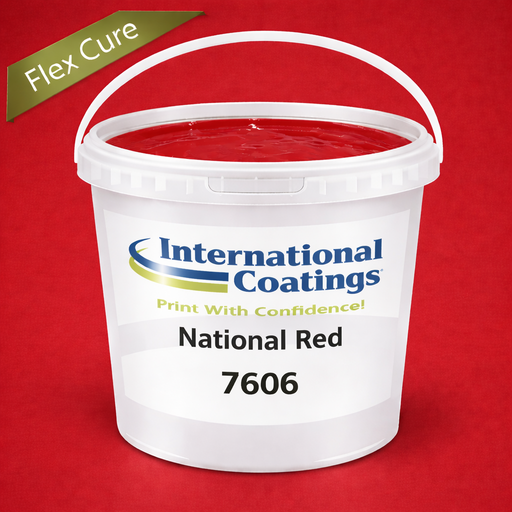 International Coatings 7606 National Red FlexCure