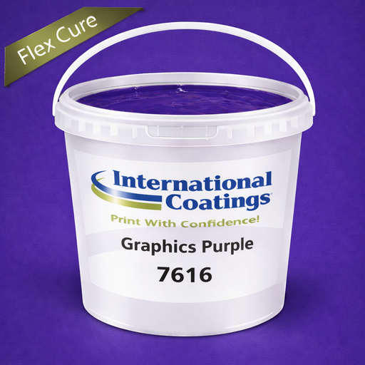 International Coatings 7616 Graphics Purple FlexCure