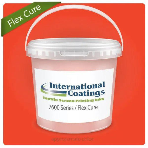 International Coatings 7626 Bright Orange FlexCure Plastisol Ink International Coatings