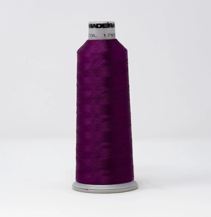 Madeira Polyneon 1788 Dark Magenta Embroidery Thread 5500 Yards