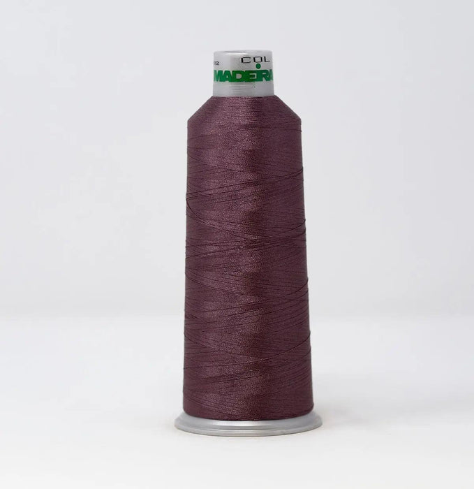 Madeira Polyneon 1998 Dark Mauve Embroidery Thread 5500 Yards