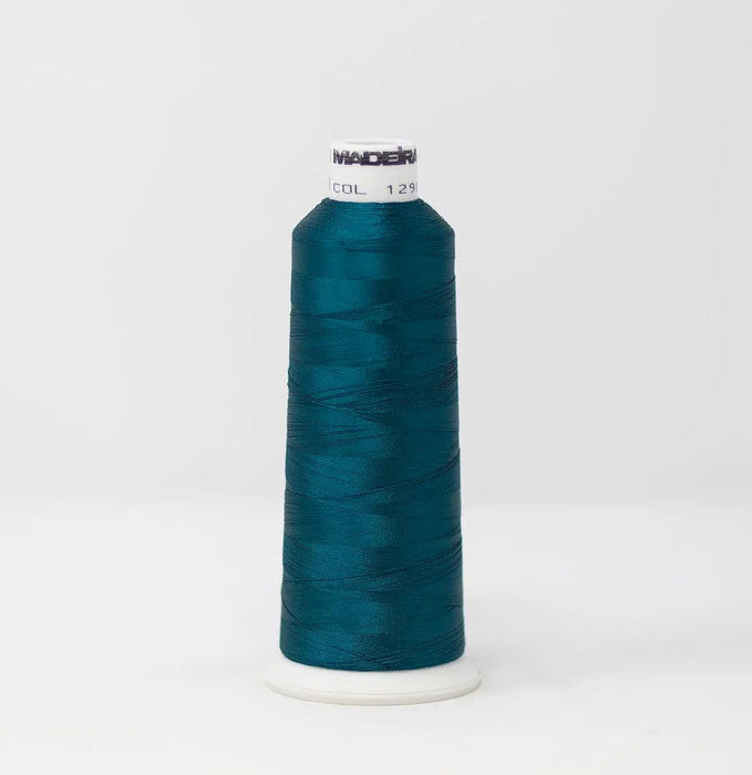 Madeira Rayon 1290 Mallard Teal Embroidery Thread 5500 Yards