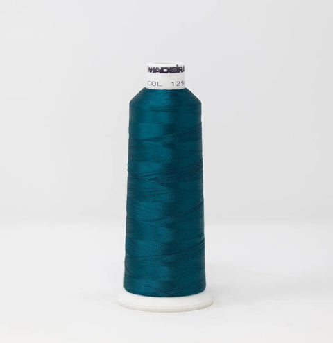 Madeira Rayon 1290 Mallard Teal Embroidery Thread 5500 Yards