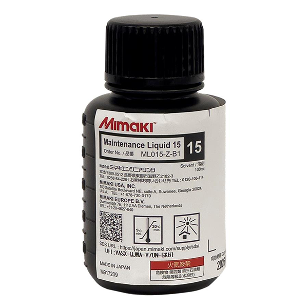 Mimaki F-200/LF-200 Cleaning/Maintenance Liquid 100ml