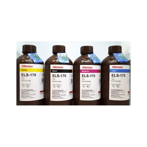 Mimaki ELS-170 Black UV Ink - 1 Liter Bottle