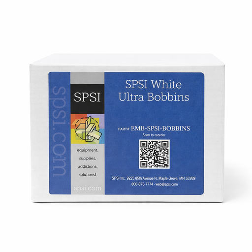 SPSI Ultra Embroidery Bobbins White