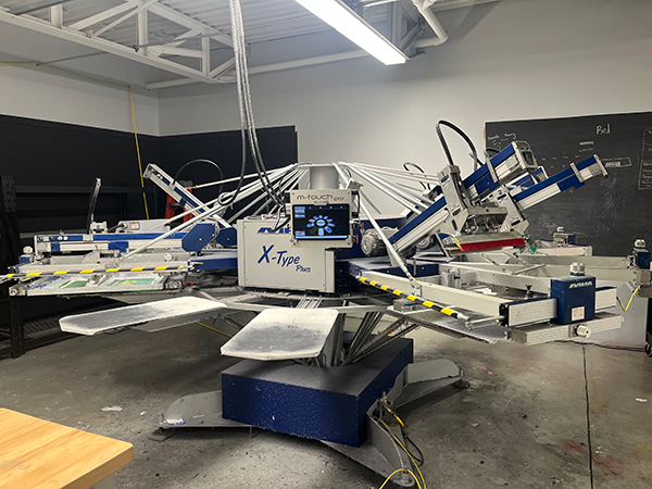 Used - 2022 Complete Shop Package (Auto Press, DTS, Embroidery)