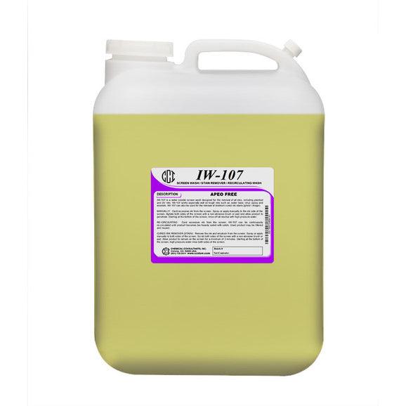 CCI IW107 Screen Wash / Ink Degradent - 5 Gallon