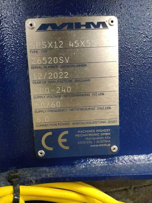 Used - MHM S-Type Xtreme 12 station 10 color automatic press
