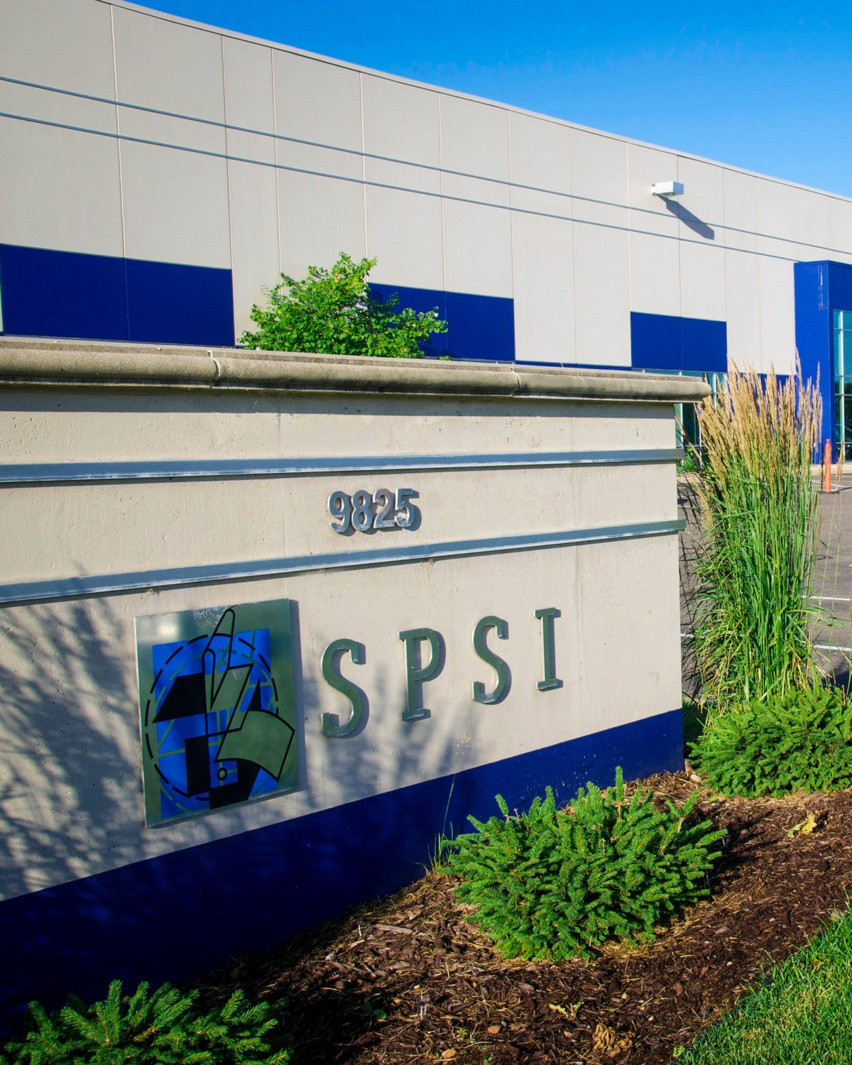 SPSI headquarters sign in Maple Grove, Minnesota