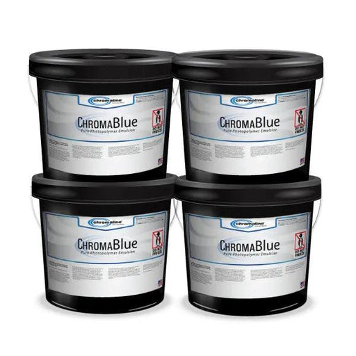 Chromaline ChromaBlue Photopolymer Emulsion - SPECIAL CASE PRICE - 4 gal. Chromaline