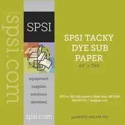 SPSI Tacky Dye Sub Paper 36" x 394' SPSI Inc.